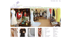 Desktop Screenshot of lilacdressboutique.com